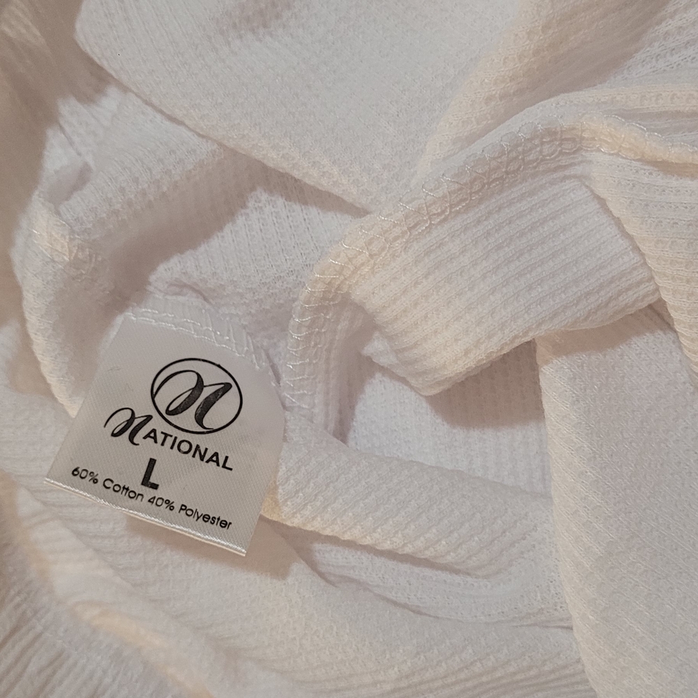 Women's White Thermal white Set
